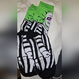 Beetlejuice socks NWT